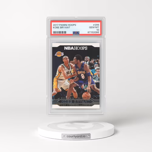 2017 Panini Hoops #299 Kobe Bryant (PSA 10 GEM MINT)
