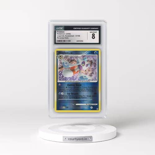 2008 Legends Awakened #3/146 Froslass - Reverse Holo (CGC 8 NM-MT)