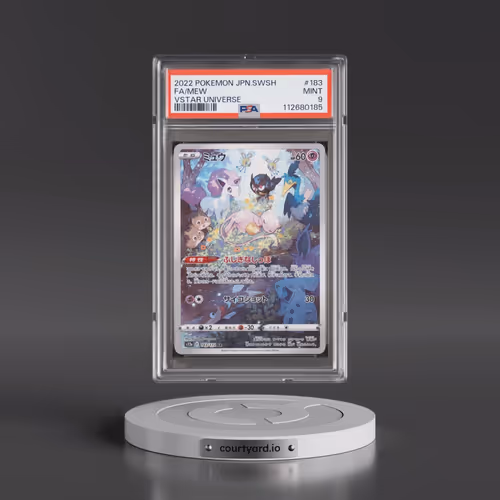 2022 Pokémon Sword & Shield Vstar Universe #183 Mew - Full Art (PSA 9 MINT)