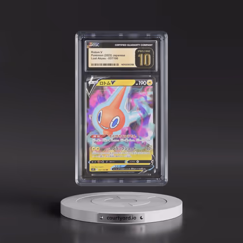 2022 Lost Abyss #037/100 Rotom V - Holo (CGC 10 PRISTINE)