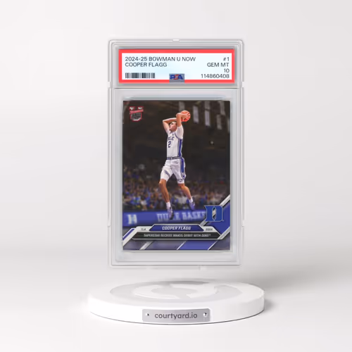 2024 Bowman U Now #1 Cooper Flagg (PSA 10 GEM MINT)