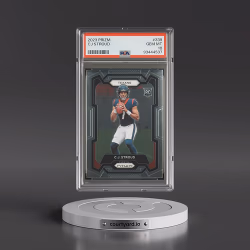 2023 Panini Prizm #339 CJ Stroud (PSA 10 GEM MINT)