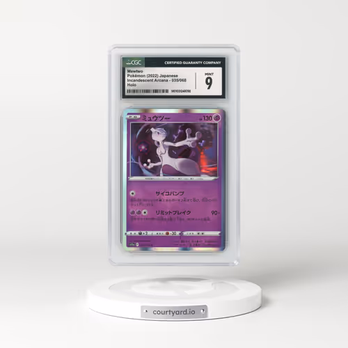 2022 Incandescent Arcana #035/068 Mewtwo Holo
