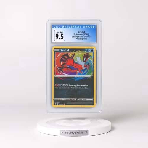 2021 Shining Fates #046/072 Yveltal - Amazing Rare (CGC 10 GEM MINT)