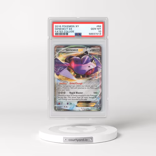 2016 Pokémon XY Fates Collide #64 Genesect EX - Holo (PSA 10 GEM MINT)