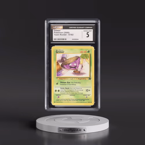 1999 Team Rocket #57/82 Grimer (CGC 5 EX)