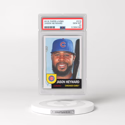 2019 Topps Living #210 Jason Heyward (PSA 10 GEM MINT)
