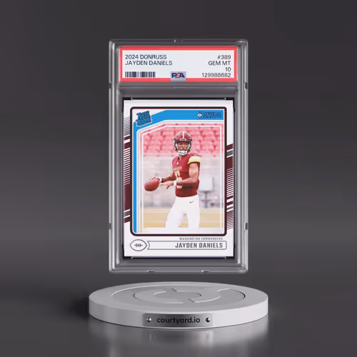 2024 Panini Donruss #389 Jayden Daniels (PSA 10 GEM MINT)