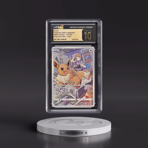 2021 VMAX Climax #210/184 Eevee - Character Rare (CGC 10 PRISTINE)