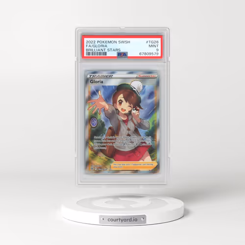 2022 Pokémon Sword & Shield Brilliant Stars #TG26 Gloria - Full Art (PSA 9 MINT)