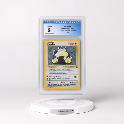 1999 Jungle #11/64 Snorlax - Holo (CGC 5 EX)