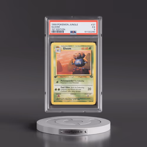 1999 Pokémon Jungle #37 Gloom - 1st Edition (PSA 5 EX)