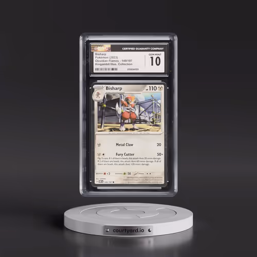 2024 Pokémon Obf EN-Obsidian Flames #149 Bisharp - Shrouded Fable Illustration Collection (CGC 10 GE