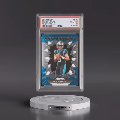 2023 Panini Prizm Prizm Break #PB3 Bryce Young (PSA 10 GEM MINT)