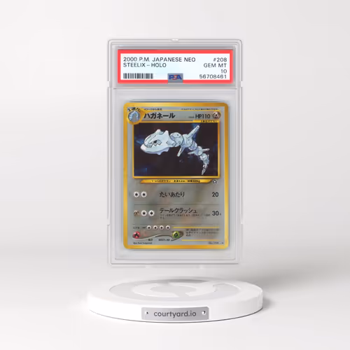 2000 Pokémon Neo #208 Steelix - Holo (PSA 10 GEM MINT)