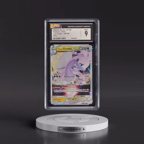 2022 Lost Origin #136/196 Hisuian Goodra VSTAR - Holo (CGC 9 MINT)