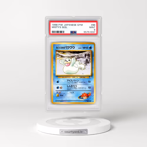 1998 Pokémon Gym #86 Misty's Seel (PSA 9 MINT)