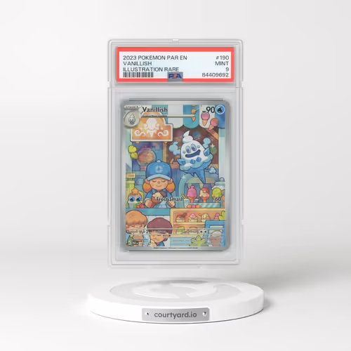 2023 Paradox Rift #190 Vanillish - Full Art Holo (PSA 9 MINT)