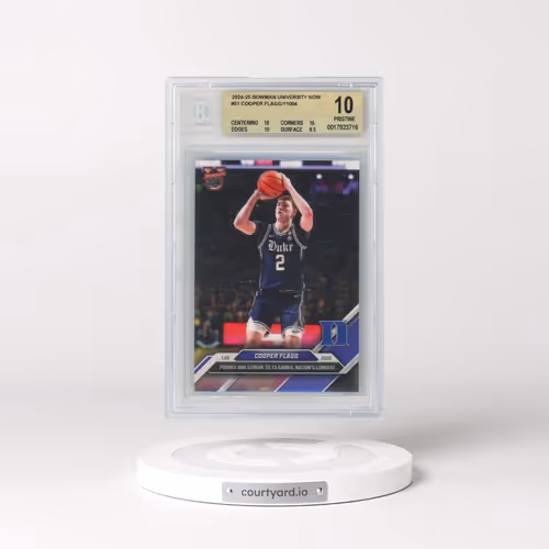 2024-25 Bowman U Now #51 Cooper Flagg (BGS 10 PRISTINE)