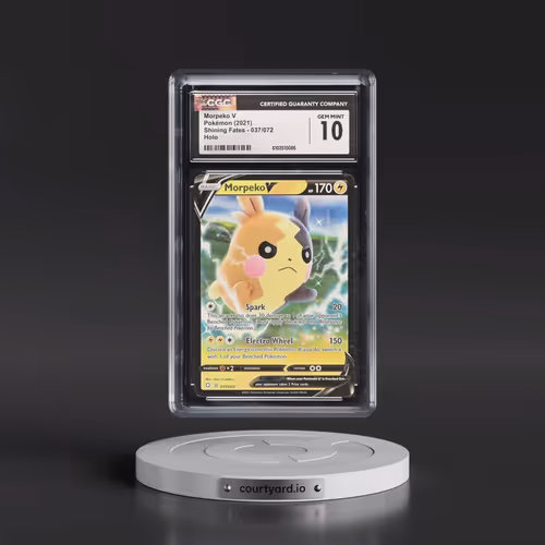 2021 Shining Fates #037/072 Morpeko V - Holo (CGC 10 GEM MINT)