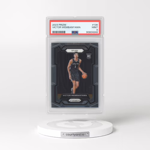 2023 Panini Prizm #136 Victor Wembanyama (PSA 9 MINT)