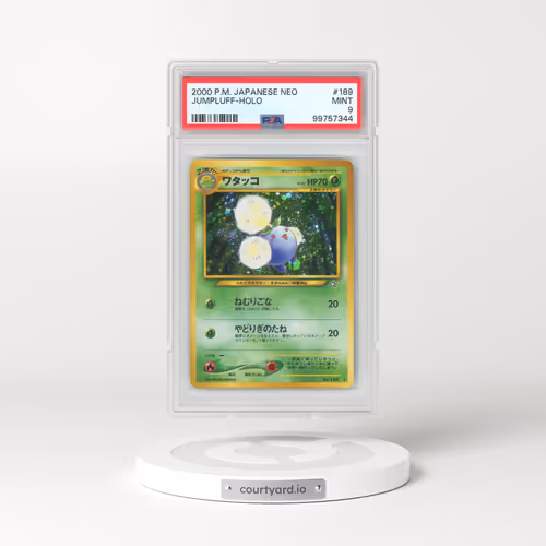 2000 Pokémon Neo #189 Jumpluff - Holo (PSA 9 MINT)