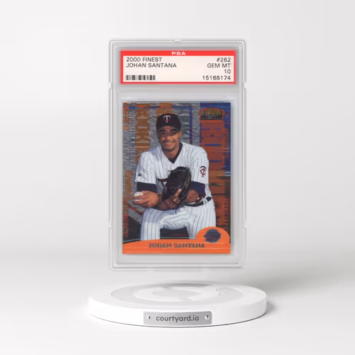 2000 Finest #262 Johan Santana (PSA 10 GEM MINT)