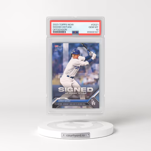 2023 Topps Now Offseason #OS21 Shohei Ohtani (PSA 10 GEM MINT)