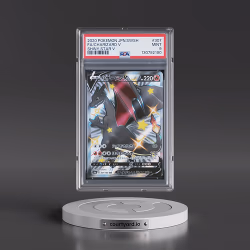 2020 Pokémon Sword & Shield Shiny Star V #307 Charizard V - Holo Full Art (PSA 9 MINT)