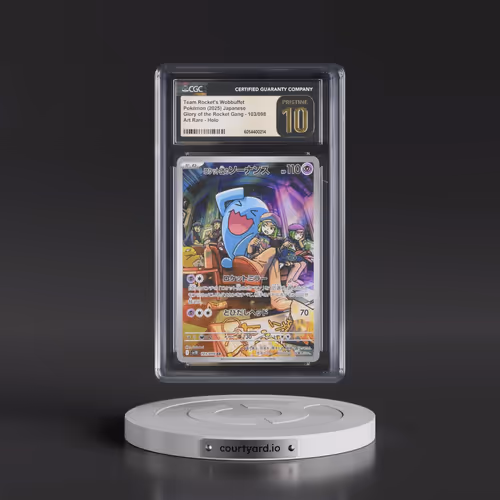2025 Glory of the Rocket Gang - sv10 #103/098 Team Rocket's Wobbuffet - Art Rare Holo (CGC 10 PRISTI