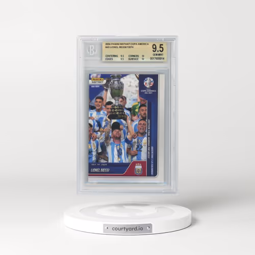 2024 Panini Instant Copa America #43 Lionel Messi/12674 (BGS 9.5 GEM MINT)
