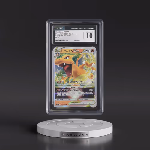 2022 Star Birth #015/100 Charizard VSTAR - Holo (CGC 10 GEM MINT)