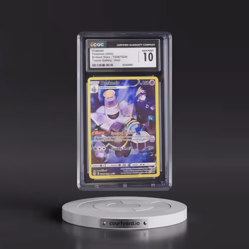 2022 Brilliant Stars #TG06/TG30 Dusknoir - Trainer Gallery Holo (CGC 10 GEM MINT)