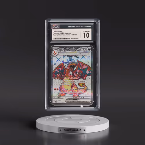 2023 Ruler of the Black Flame #125/108 Charizard ex - Super Rare Holo (CGC 10 GEM MINT)