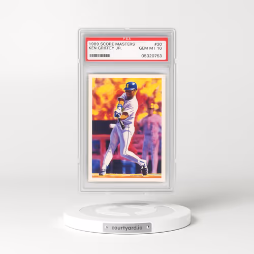 1989 Scoremasters #30 Ken Griffey Jr (PSA 10 GEM MINT)