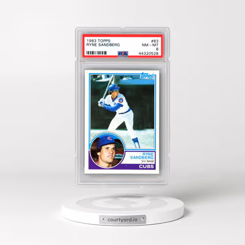 1983 Topps #83 Ryne Sandberg (PSA 8 NM-MT)