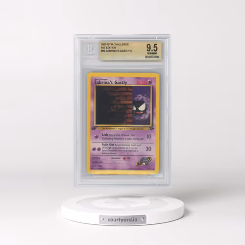 2000 Gym Challenge #96 Sabrina's Gastly - 1st Edition 1st Edition (BGS 9.5 GEM MINT)
