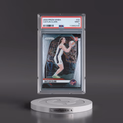 2024 Panini Prizm WNBA #22 Caitlin Clark (PSA 9 MINT)