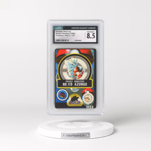 1998 Pokémon - Part 3 #119 Azumao (Seaking) (CGC 8.5 NM-MT+)