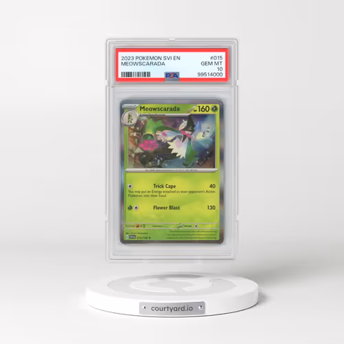 2023 Pokémon Svi EN-Scarlet & Violet #015 Meowscarada (PSA 10 GEM MINT)