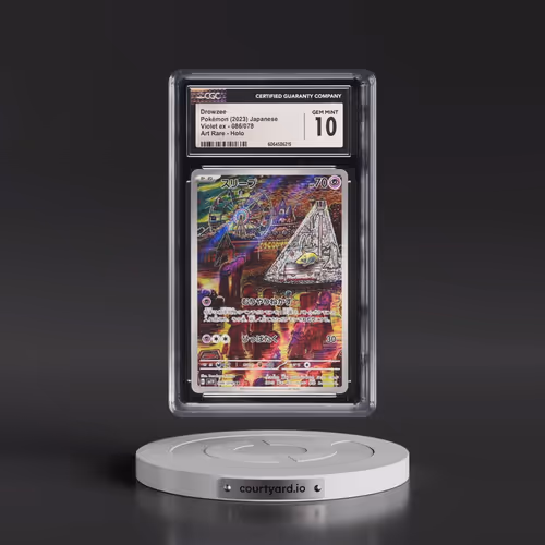 2023 Violet ex #086/078 Drowzee - Art Rare Holo (CGC 10 GEM MINT)