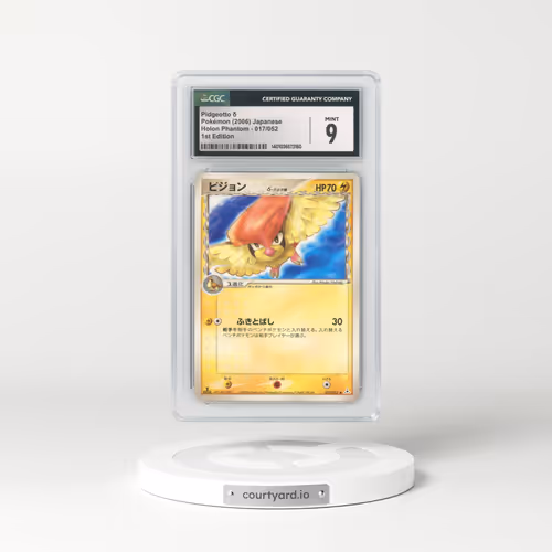 2006 Holon Phantom #017/052 Pidgeotto δ - 1st Edition (CGC 9 MINT)