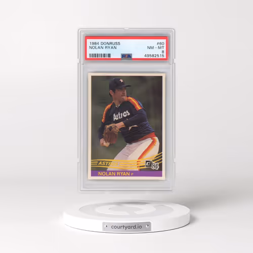 1984 Donruss #60 Nolan Ryan (PSA 8 NM-MT)