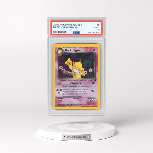 2000 Pokémon Rocket #9 Dark Hypno - Holo (PSA 9 MINT)