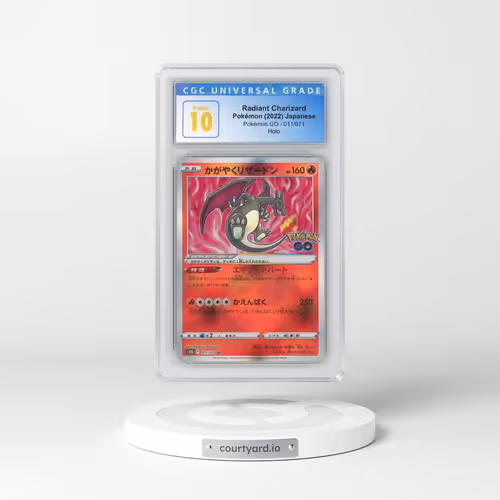 2022 Pokémon GO #011/071 Radiant Charizard - Holo (CGC 10 PRISTINE)