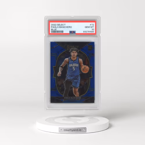 2022 Panini Select #72 Paolo Banchero - Blue (PSA 10 GEM MINT)