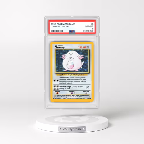 1999 Pokémon Game #3 Chansey - Holo (PSA 8 NM-MT)