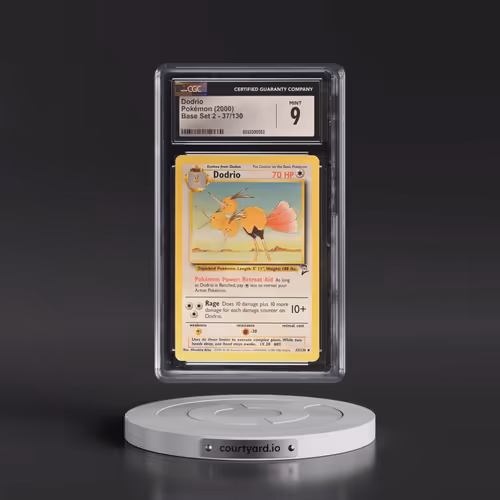 2000 Base Set 2 #37/130 Dodrio (CGC 9 MINT)