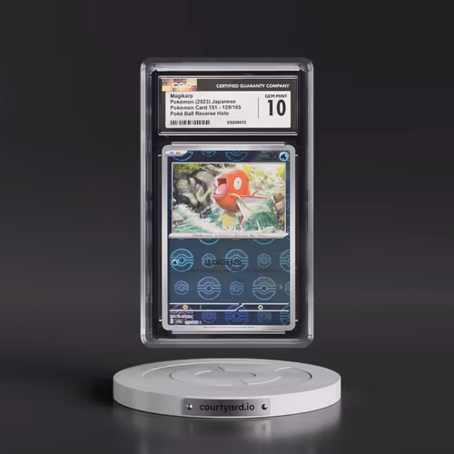 2023 Pokémon Card 151 #129/165 Magikarp - Reverse Holo Poké Ball (CGC 10 GEM MINT)
