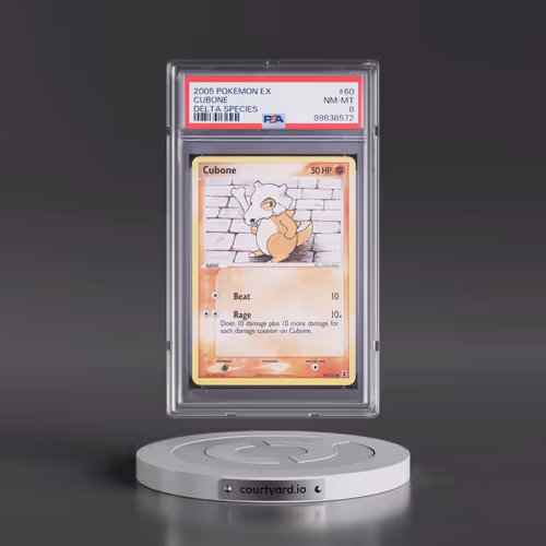 2005 Pokémon EX Delta Species #60 Cubone (PSA 8 NM-MT)